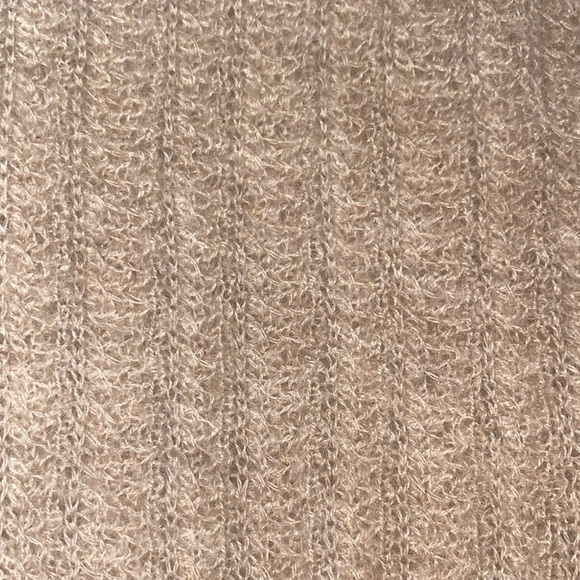 Authentic Vintage Louis Vuitton Tan Cashmere Crop Sweater, Size Large - Picture 6 of 10